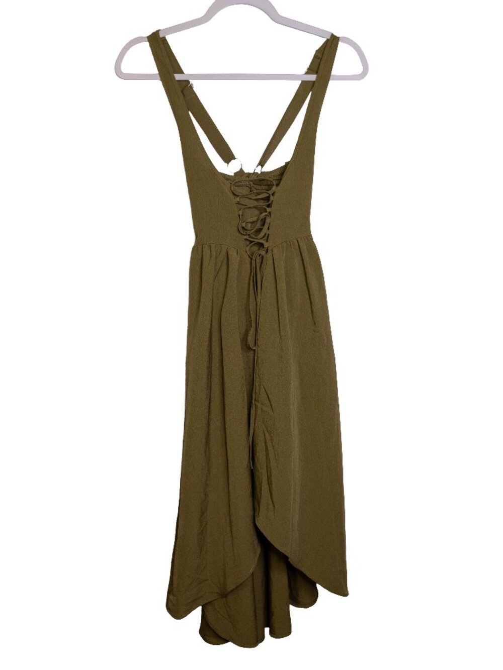 SHEIN Olive Green Underbust Overdress - Cosplay - Ren Faire - Medium